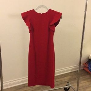 Fabulous fitted red dress